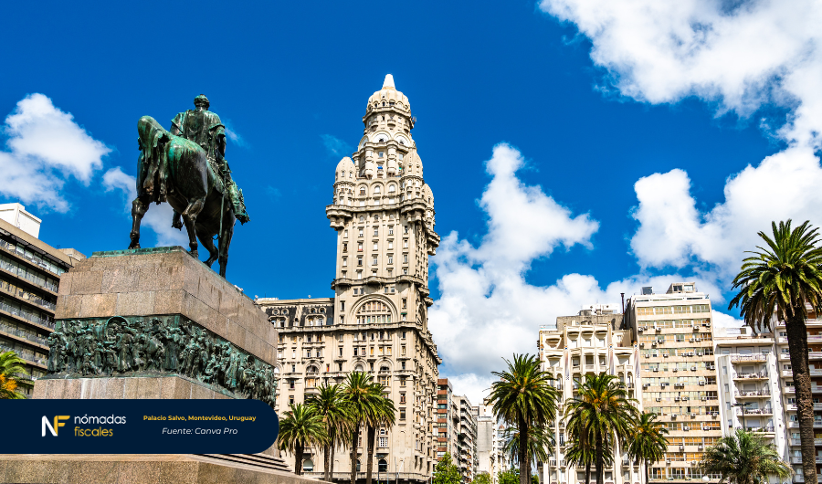 Palacio Salvo en Montevideo, Uruguay – icónico edificio que representa las ventajas fiscales y la residencia fiscal en Uruguay